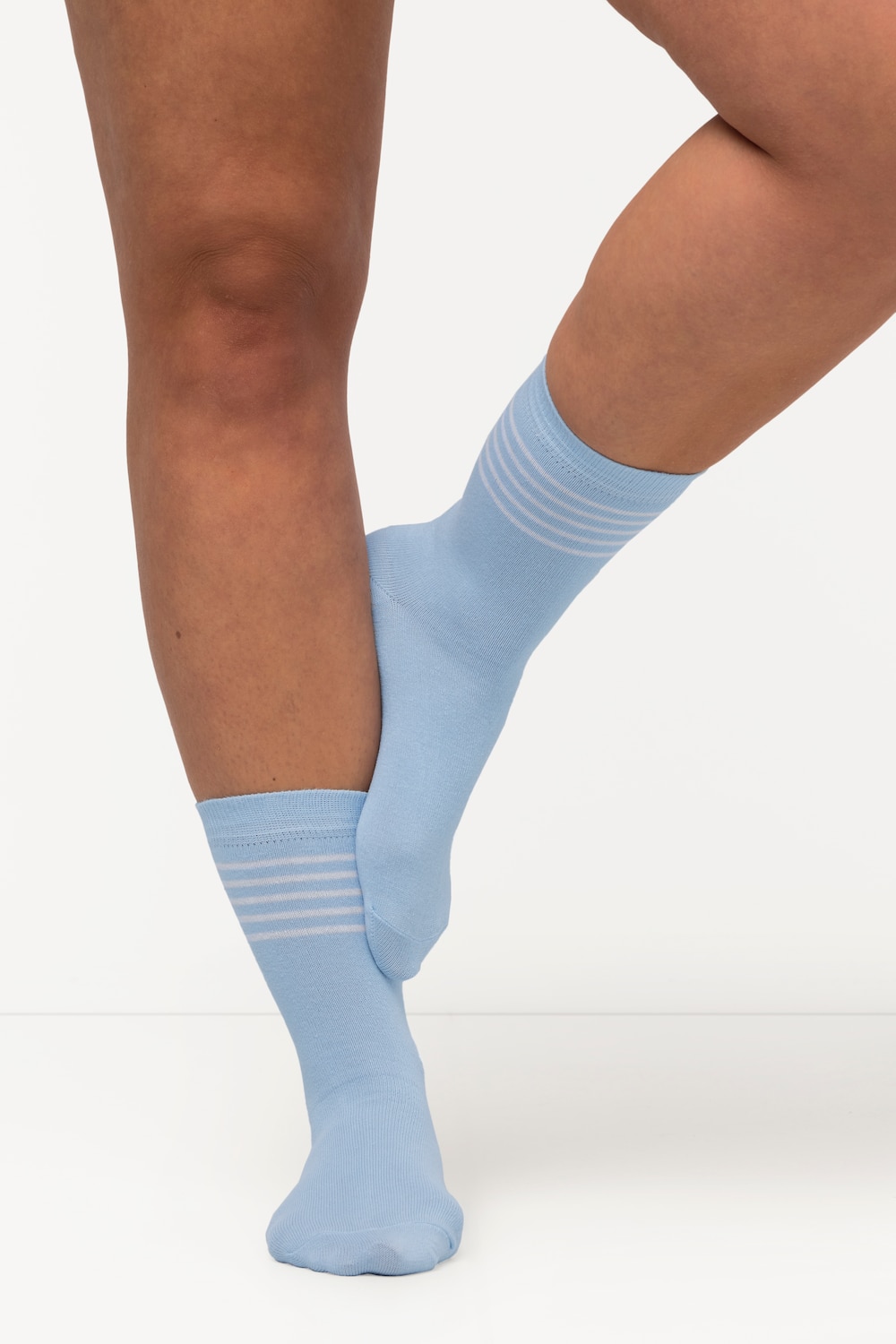 Große Größen Socken, Damen, blau, Größe: 39-42, Baumwolle/Synthetische Fasern, Ulla Popken