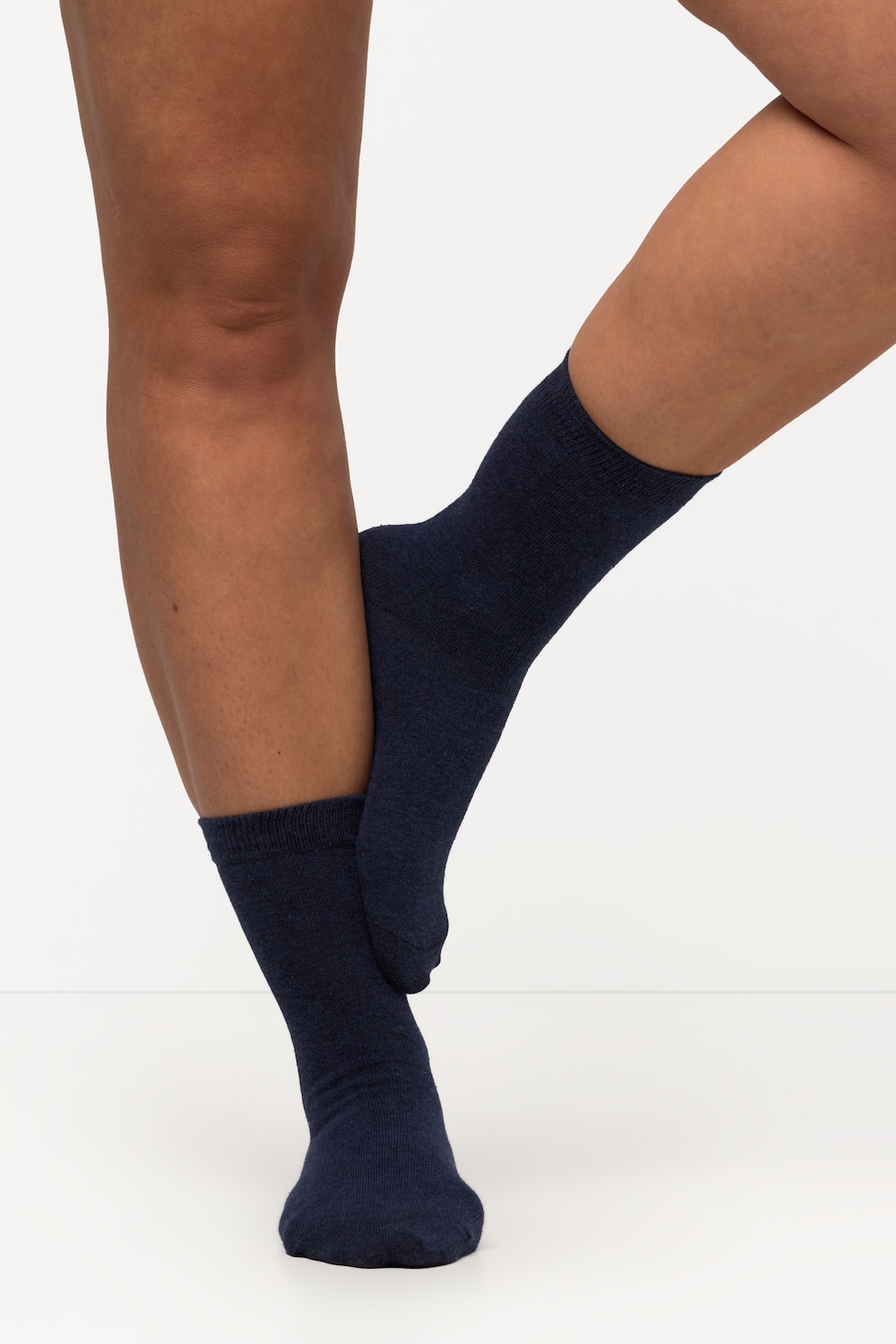 Große Größen Socken, Damen, blau, Größe: 39-42, Baumwolle/Synthetische Fasern, Ulla Popken