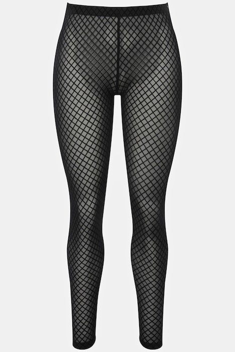 Fishnet Look Mesh Footless Stockings, all Tights