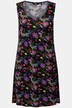 Printed Sleeveless A-Line Dress