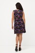 Printed Sleeveless A-Line Dress