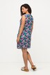 Printed Sleeveless A-Line Dress