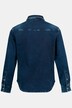 Jeans overhemd, FLEXNAMIC®, denim, lange mouwen, kentkraag, modern basic fit, western look