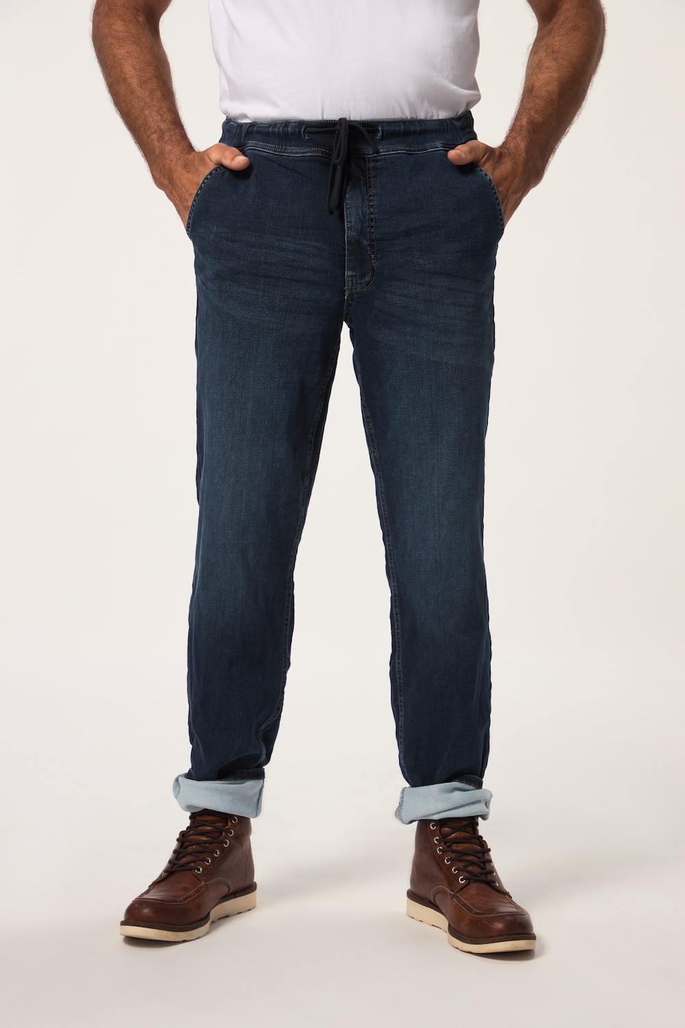 Grote Maten jeans, Heren, blauw, Maat: 6XL, Katoen/Polyester, JP1880