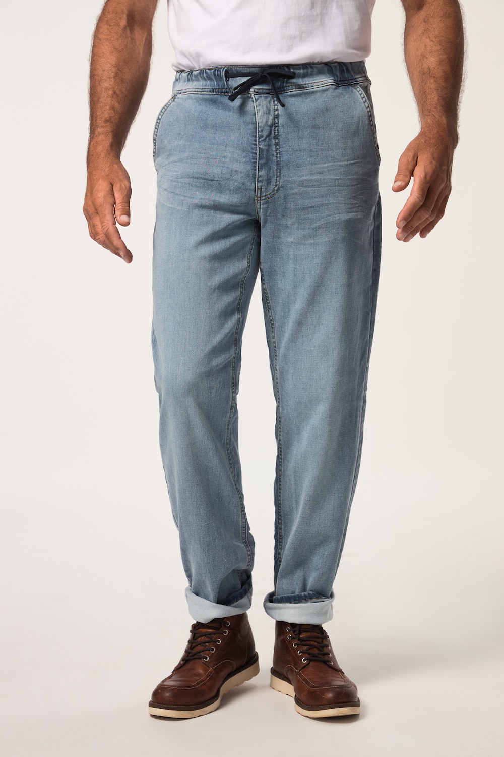 Grote Maten jeans, Heren, blauw, Maat: 7XL, Katoen/Polyester, JP1880