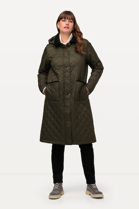 Quilted Corduroy Accent Coat | all Coats | Coats