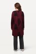 Longshirt, wikkellook, ronde hals, lange mouw, biologisch katoen