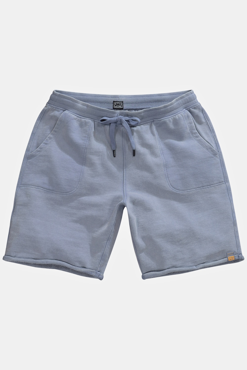 STHUGE Sweat-Bermuda, acid washed, Elastikbund, bis 8 XL