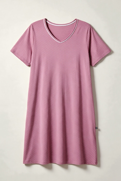 Bigshirts, 2er-Pack, Rundhals/V-Ausschnitt, Halbarm