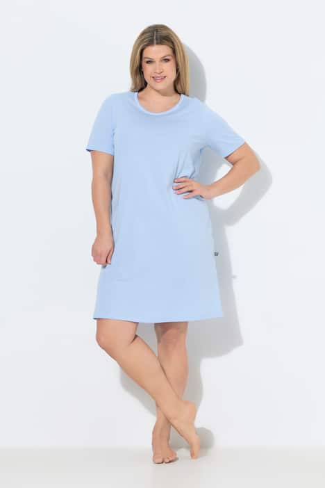 Bigshirts, 2er-Pack, Rundhals/V-Ausschnitt, Halbarm