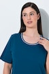 Bigshirts, set van 2, ronde hals/V-hals, korte mouw