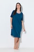 Bigshirts, set van 2, ronde hals/V-hals, korte mouw