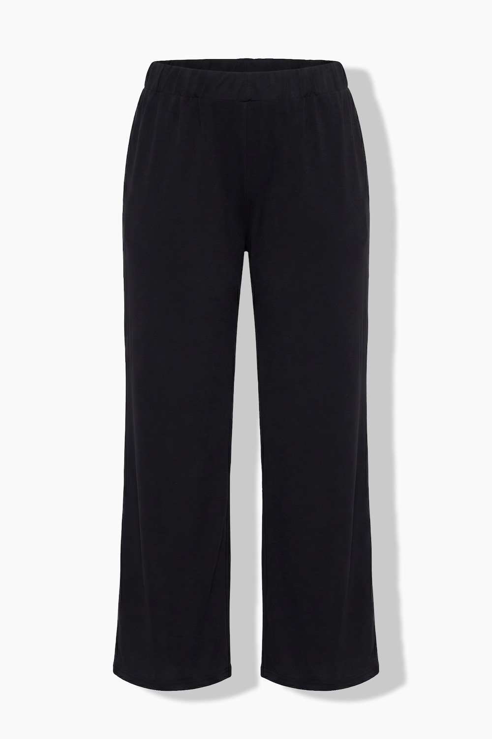 Slinkyhose, weites Bein, Elastikbund, Slinky-Piqué