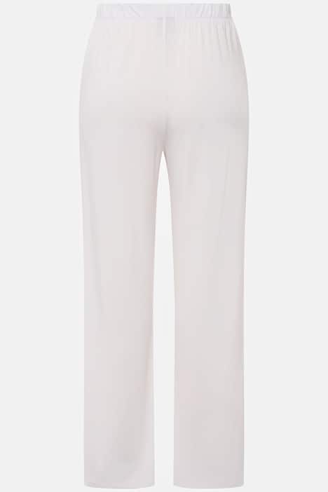 Slinkyhose, weites Bein, Elastikbund, Slinky-Piqué