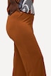 Slinky broek, wijde pijp, elastische tailleband, slinky piqué