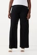 Wide Fit Slinky Piqué Stretch Knit Pants