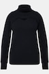 Pull 2-en-1 en maille côtelée, col en V, coton bio