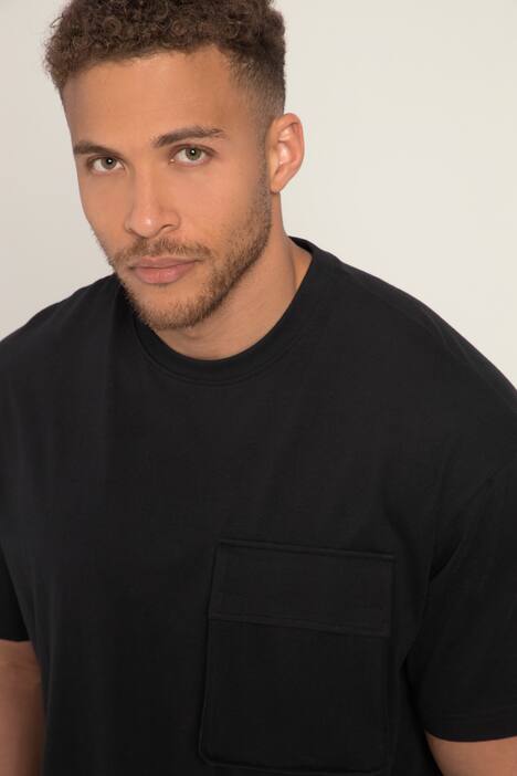 STHUGE T-Shirt, Halbarm, oversized, Brusttasche, bis 8 XL