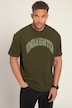 STHUGE T-shirt, korte mouwen, oversized, college-print, tot 8 XL