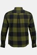 STHUGE Karo-Flanellhemd, Langarm, Modern Fit, Buttondown-Kragen, bis 8 XL