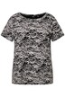 Tričko, vzorované, lodičkový výstřih, krátké rukávy
