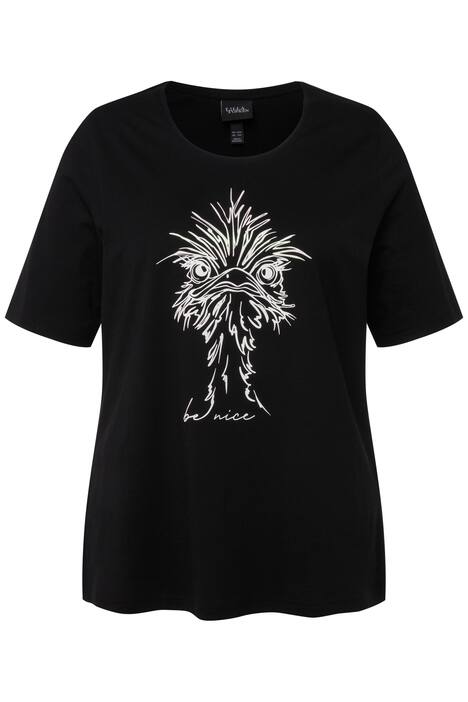 Tričko, kytice, Classic střih, kulatý výstřih, krátké rukávy