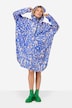 Funktions-Regencape, Unisex, grafischer Print, Kapuze