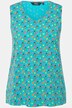 Fruis Print Relaxed Fit V-Neck Tank Top