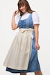 Dirndl, Lyocell, 2 forklæder, firkantet halsudskæring, uden ærmer