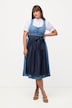 Dirndl, Lyocell, 2 forklæder, firkantet halsudskæring, uden ærmer