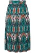 Neon Bohemian Print Wide Leg Culottes