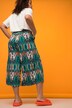 Culotte, wide Legs, Ethno Print, Elastikbund