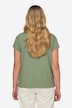 T-Shirt, kleiner Knoten Print, V-Ausschnitt, Halbarm, OEKO-TEX MIG