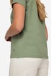 T-Shirt, kleiner Knoten Print, V-Ausschnitt, Halbarm, OEKO-TEX MIG
