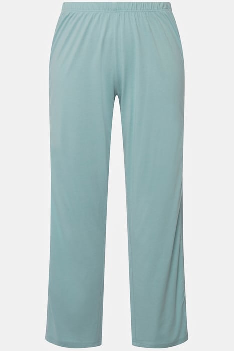 Satin Trim Short Sleeve Pajama Set | Pajamas | Sleepwear
