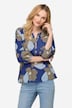 Bluse, Blüten Print, 3/4-Ärmel