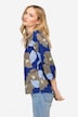 Bluse, Blüten Print, 3/4-Ärmel