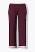 Pyjama, Streifendetails, V-Ausschnitt, 3/4-Arm