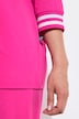 Pyjama, streepdetails, v-hals, 3/4-mouwen