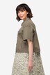Jeansjacke, oversized, weiter Halbarm