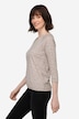 Triangle Print Elastic Hem Tee