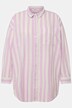 Koszula, oversized, w paski, kołnierzyk koszulowy, długi rękaw