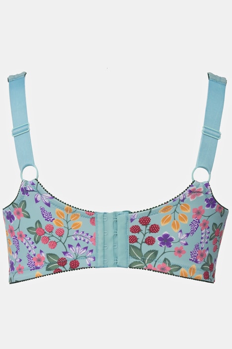 Country Floral Comfort Bra, Support