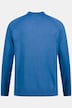 Pull STHUGE à manches longues, petit col cheminée et délavage stonewashed - jusqu'au 8 XL