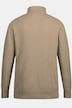 Pull STHUGE à manches longues, laine mélangée, col cheminée avec fermeture zippée - jusqu'au 8 XL