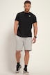 Bermuda STHUGE en molleton, taille élastique, coupe Basic Fit - jusqu'au 8 XL