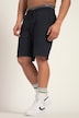 STHUGE bermudashorts i sweat, basic passform, elastisk linning, opptil 8XL