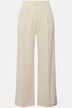 Bundfaltenhose, Wide Fit, High Waist, Elastikbund