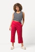 7/8-broek Ruby, voorgevormde knieën, rechte pijpen, elastische tailleband