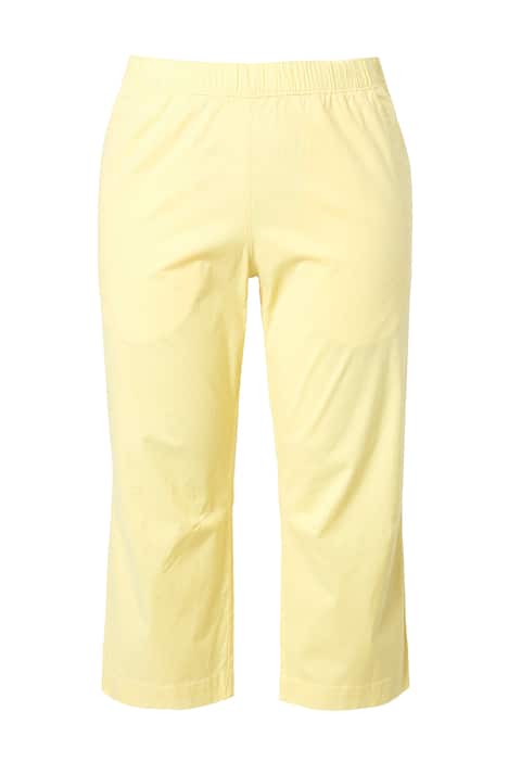 7/8 kalhoty Ruby, tvarovaná kolena, rovné nohavice, elastický pas